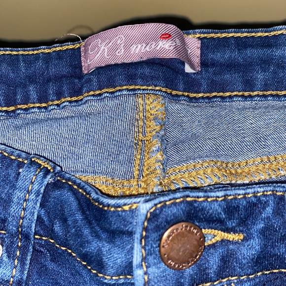 K’s More Distressed Skinny Pencil Jeans. Size 7. EUC - Picture 6 of 7